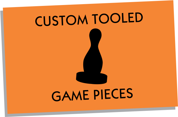 Custom Tooled Metal & Plastic Game Pieces